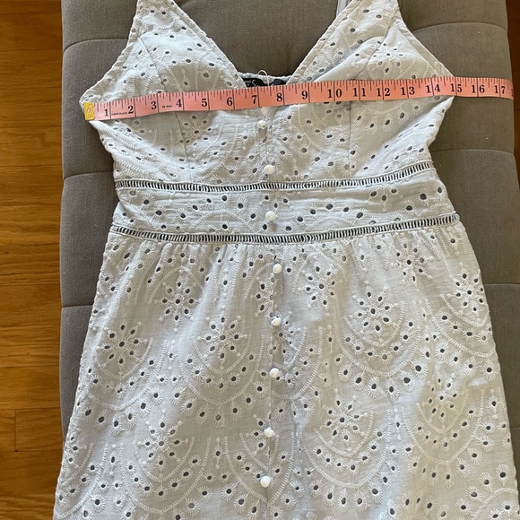 NWT Simplee Eyelet Cottage Core Dress - Picture 8 of 10
